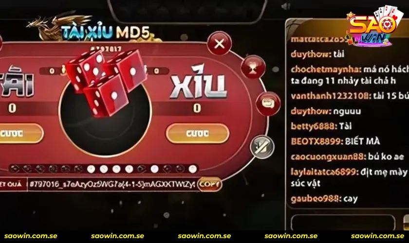 Cách chơi tài xỉu MD5 đặc biệt nhất